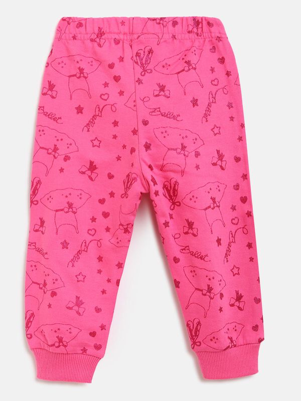 French Terry Sweatpants-Pink image number 1